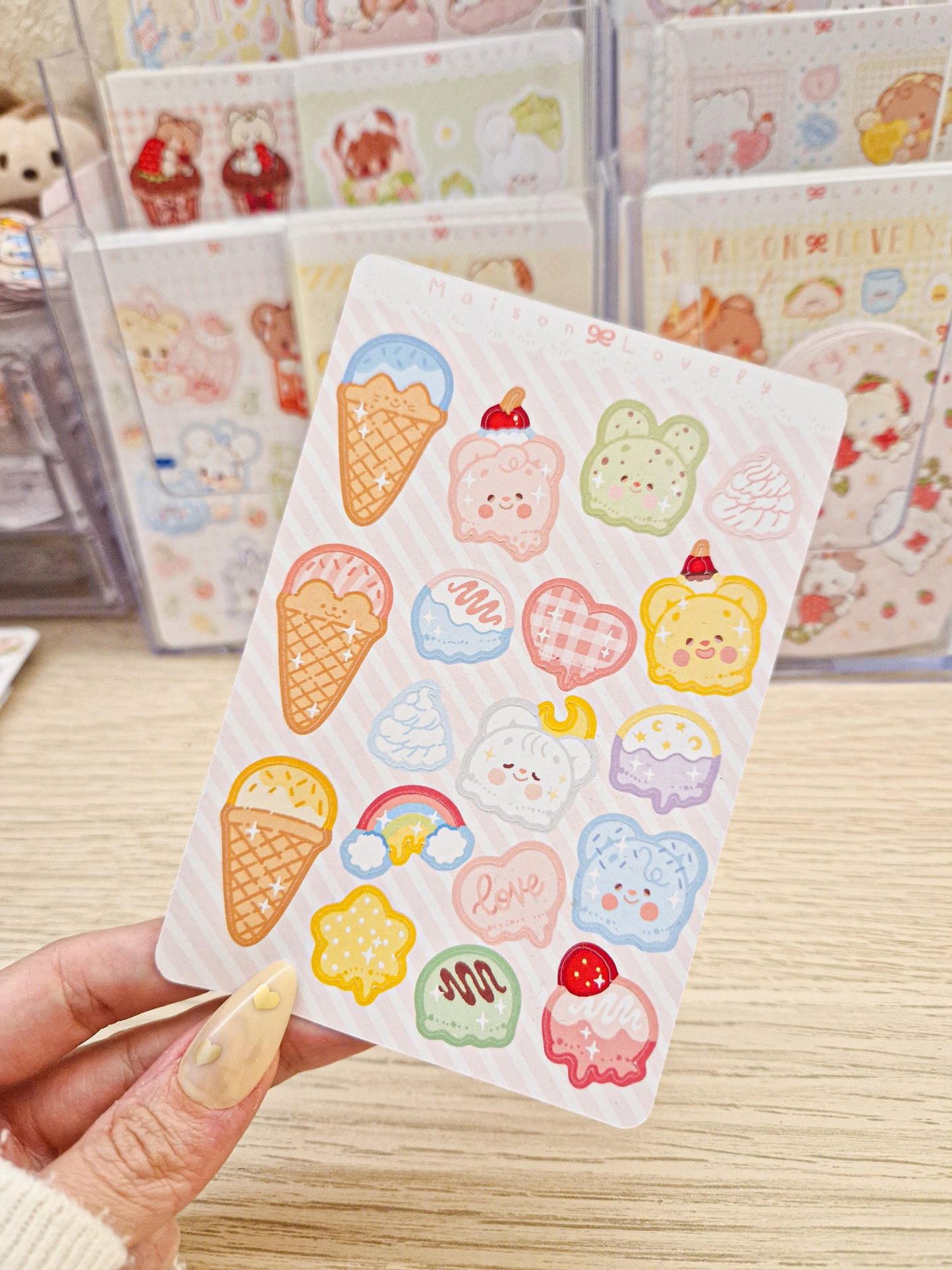 🍨 Build Your Ice Cream Stickers Sheet 🍦