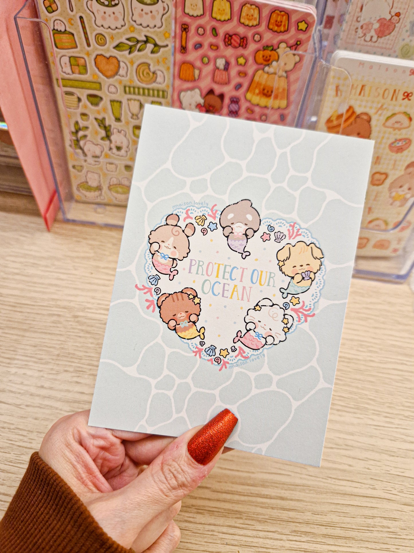 🐚 Ko-Fi Leftovers July 2024 Print 🐬