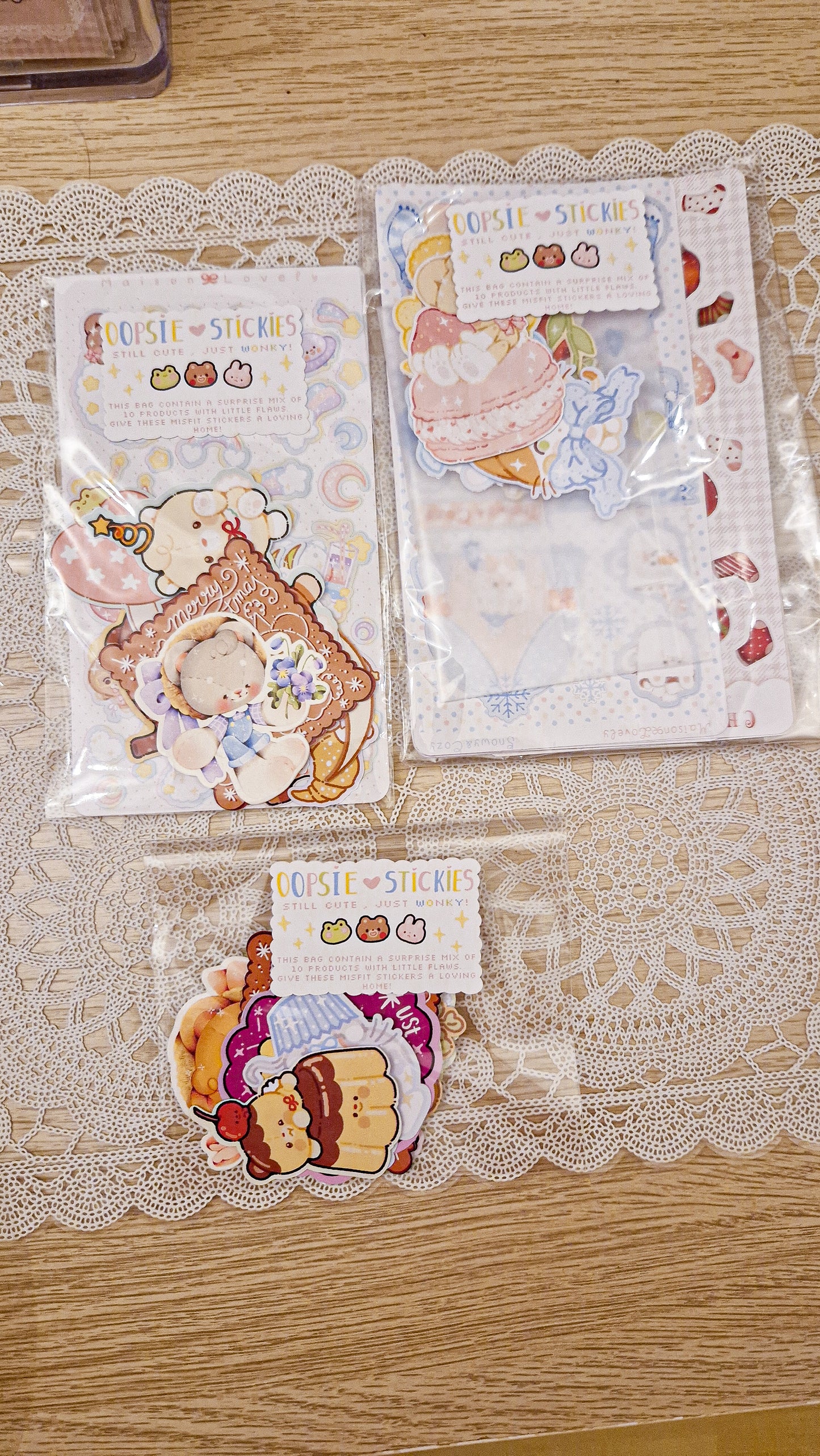 🌈 Oops Bag Sticker Bundle 🍓