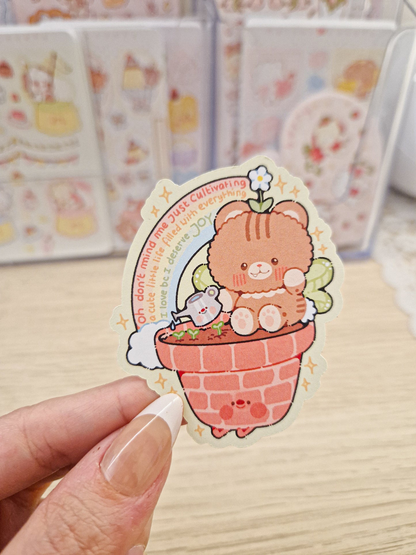 🌿Positive Garden Sticker 🌷
