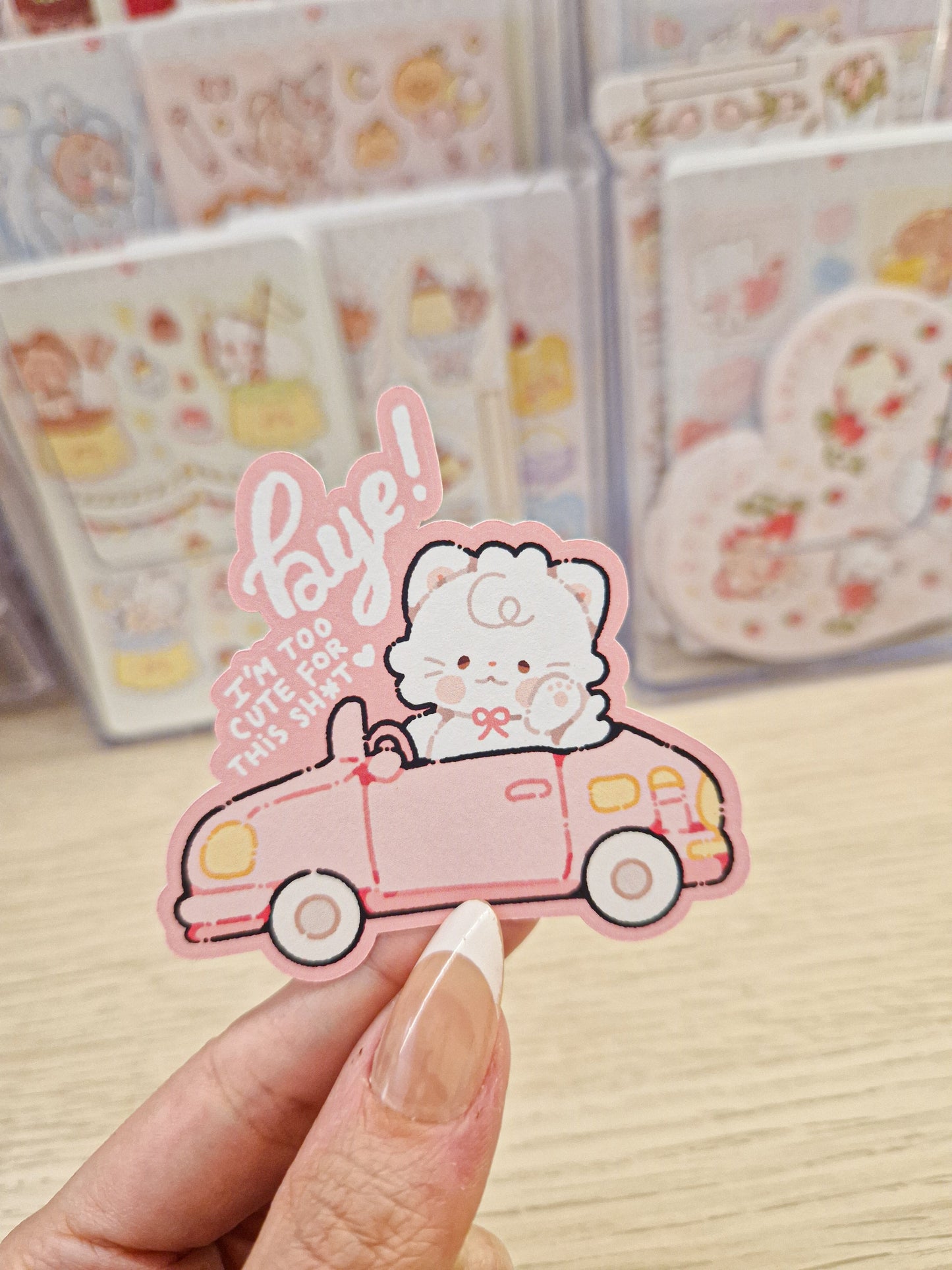 💖Sassy Kitty Sticker 🎀