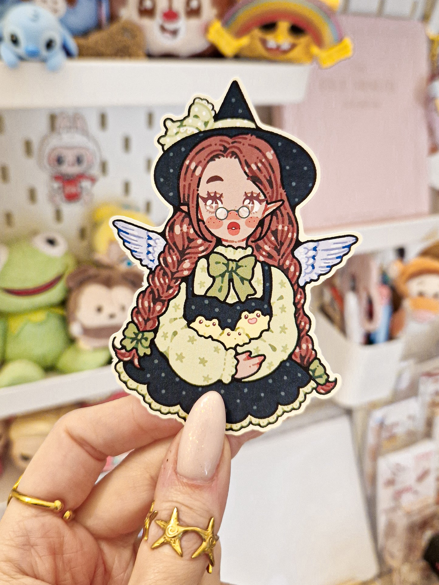 🐸 Frog Witch Stickers 💚