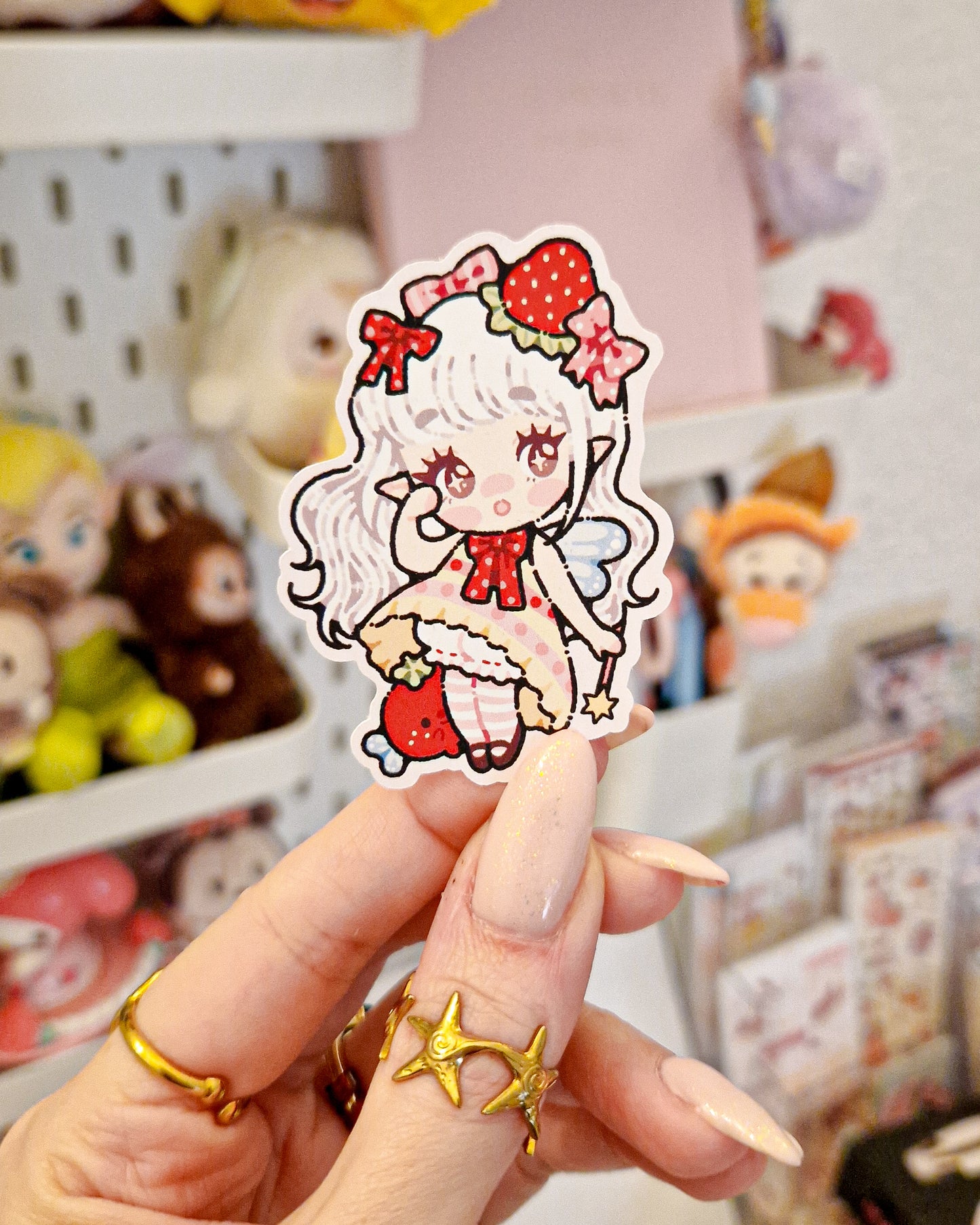 🍓 Strawberry Fairy Stickers🍓