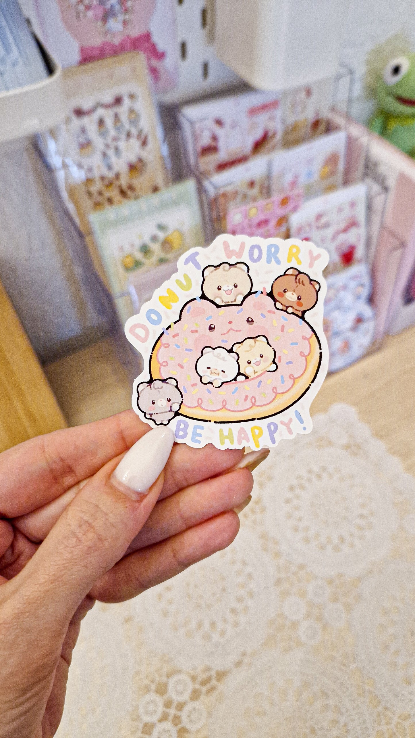 🍩 Happy Donut Stickers 🌈
