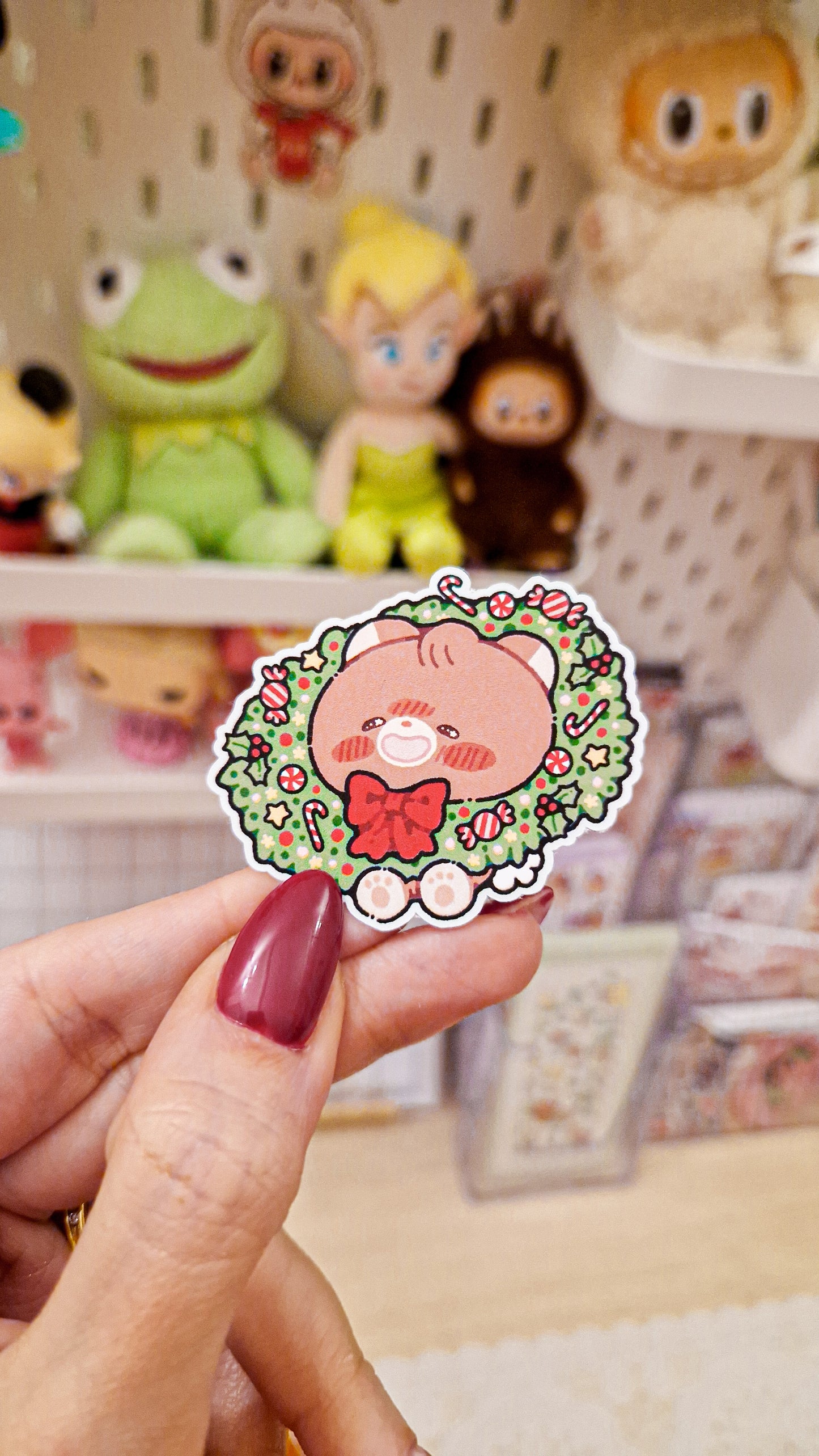 💚 Christmas Wreath Teddy🎄