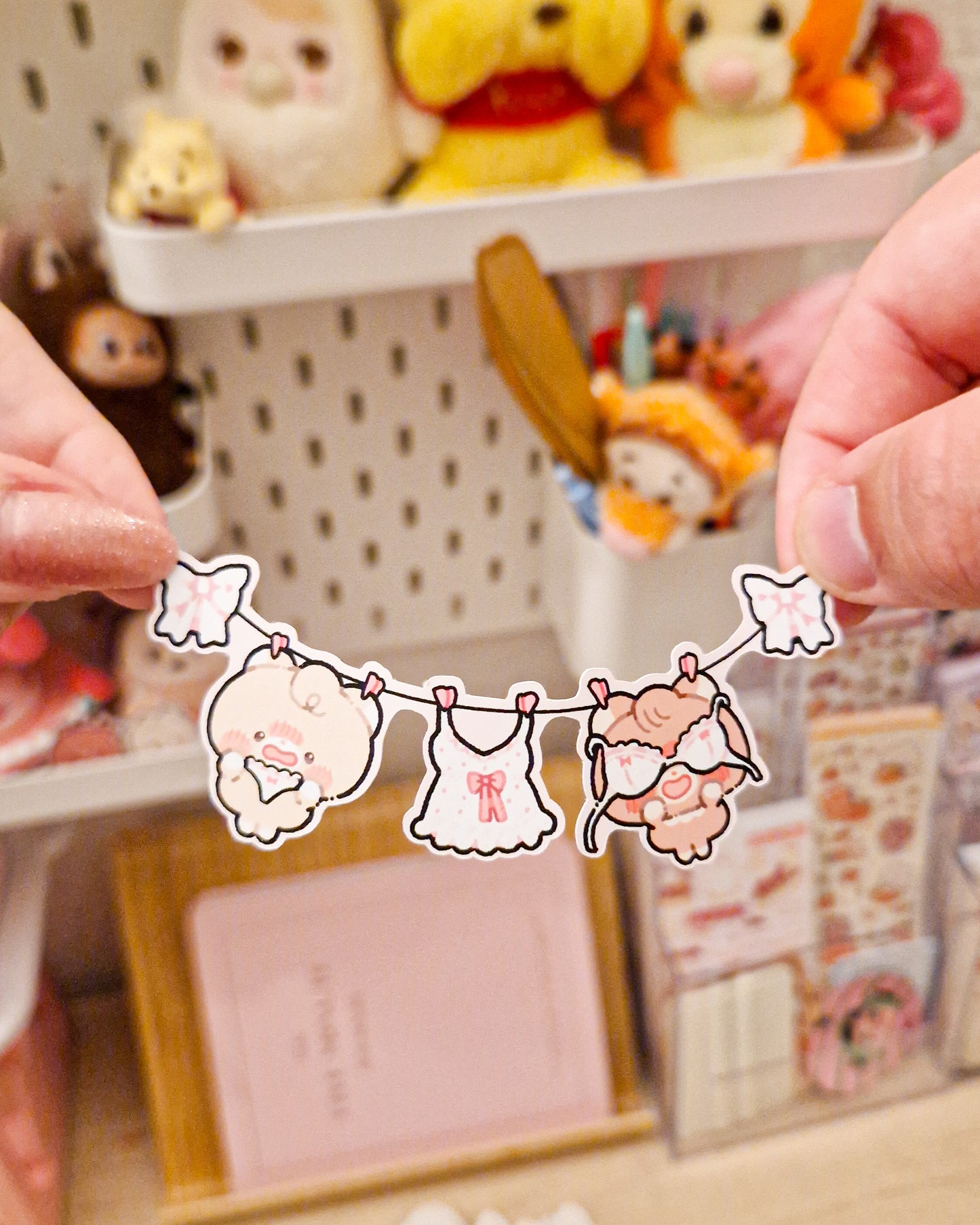 🎀 Drying Teddies Sticker 🎀