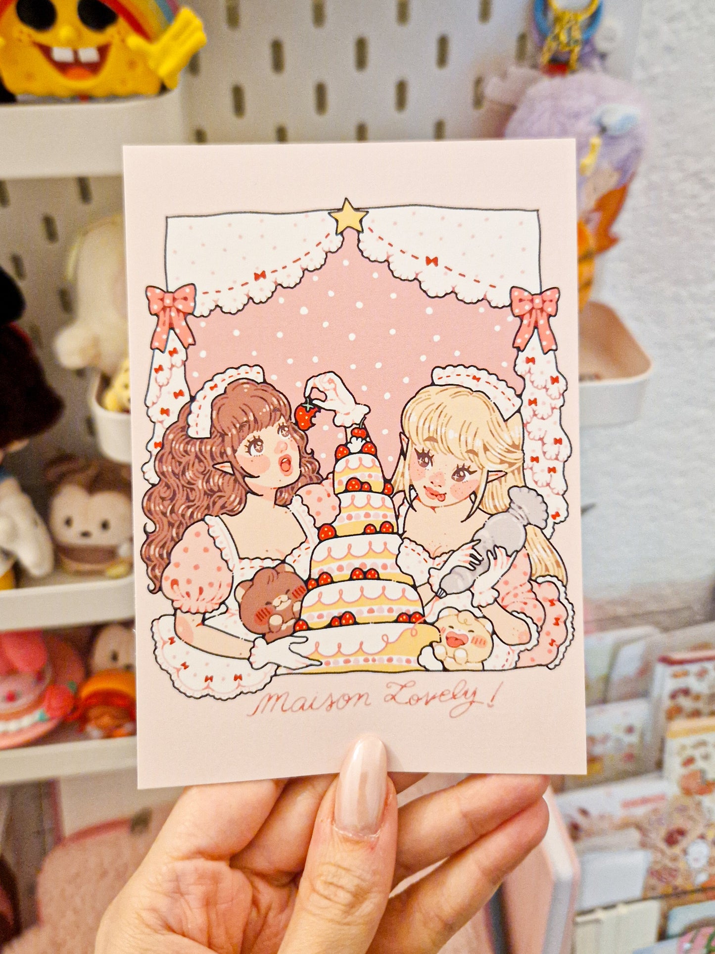 Strawberry Patisserie Print