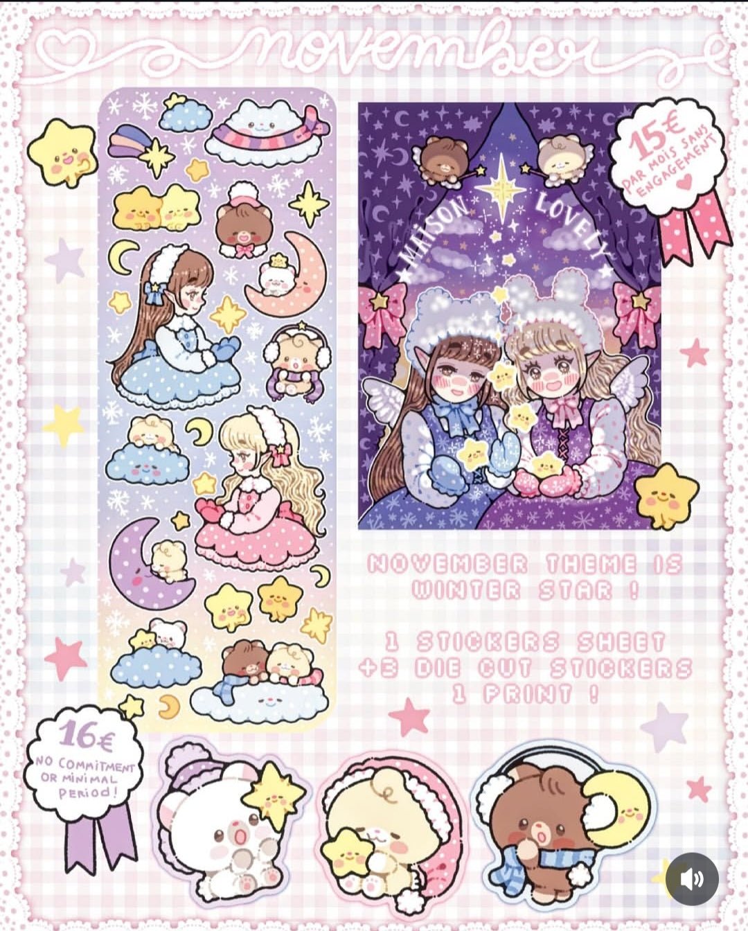 🌙 Ko-Fi November 2025⭐️