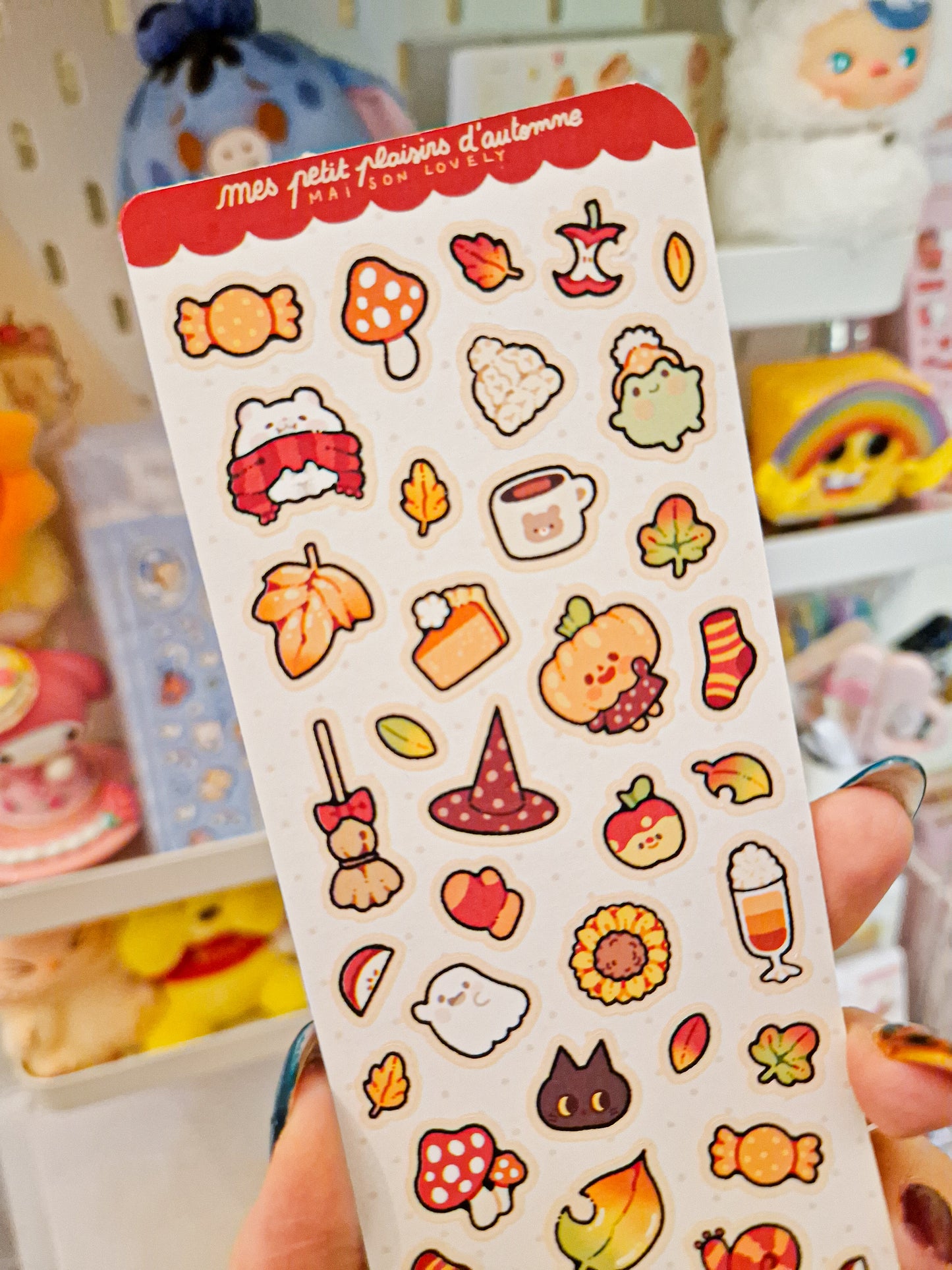 🍂 Fall Things Stickers Sheet 🍁