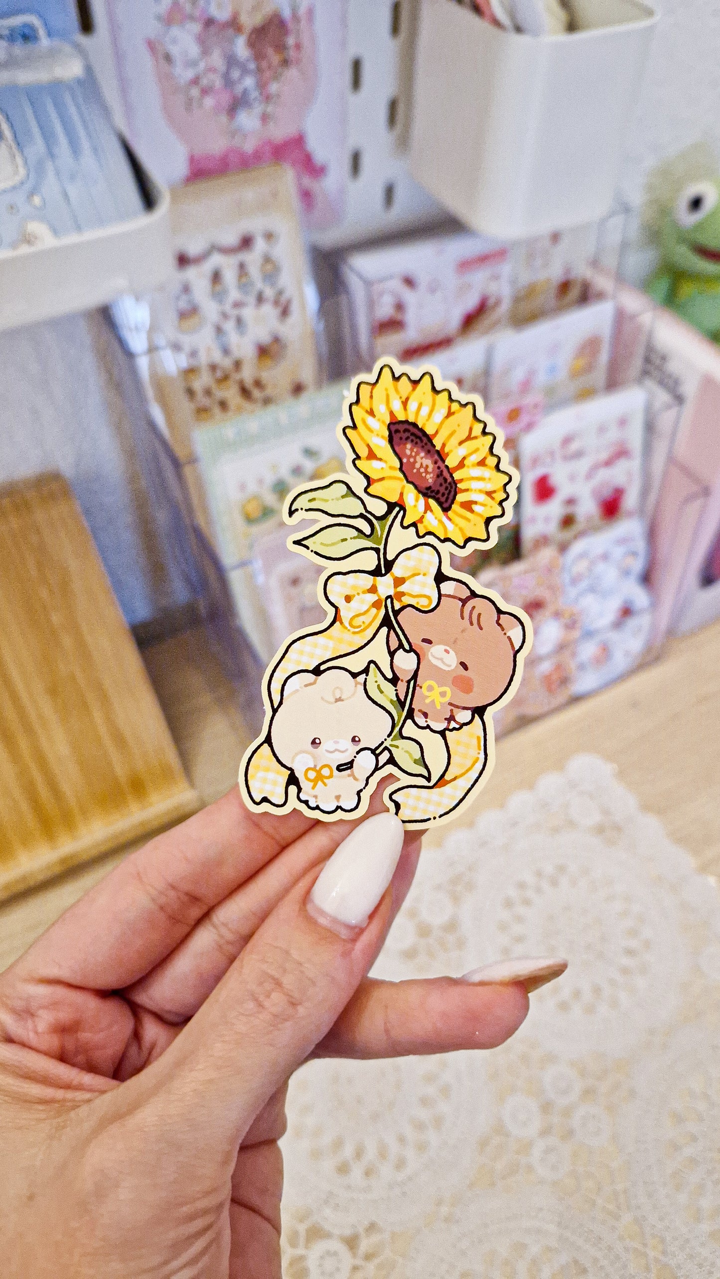 💛 Sunflower Ribbon Teddies 🌻