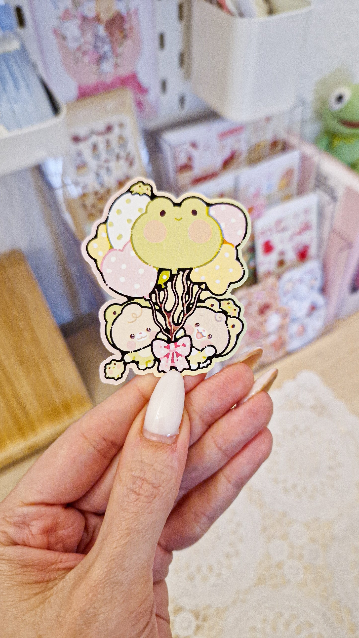 🐸 Froggy Balloon Stickers 🎈