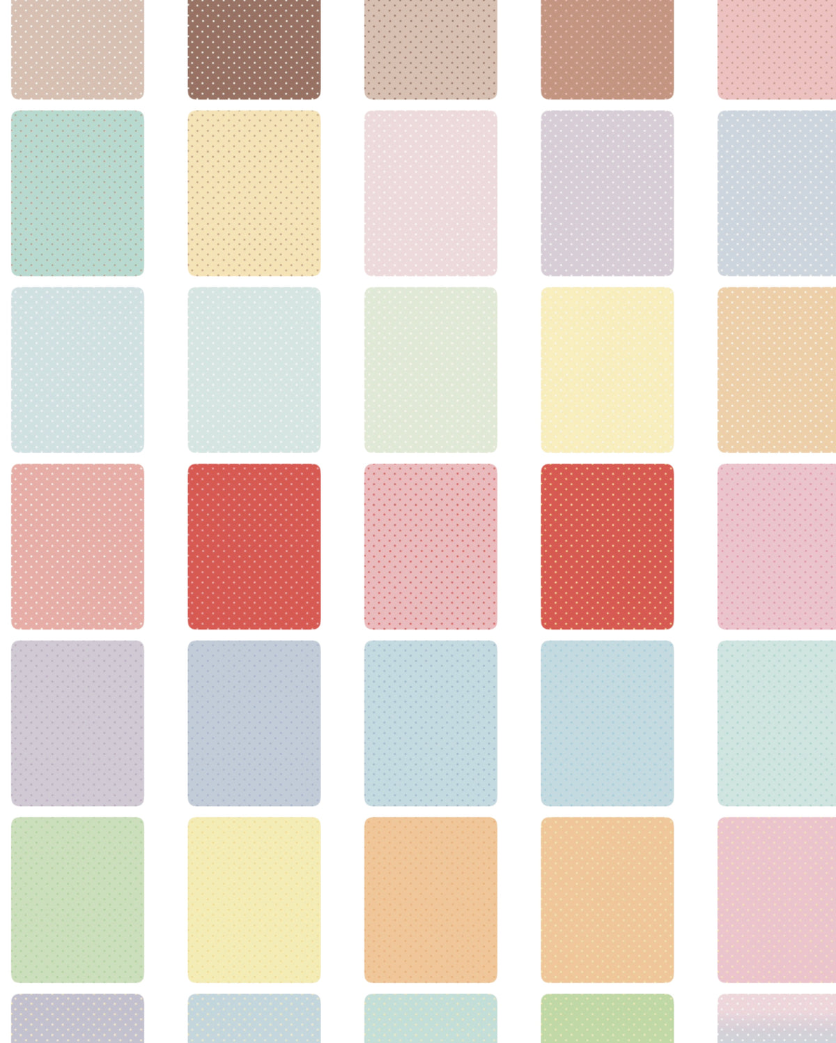 Pack of 40 Polkadot Background