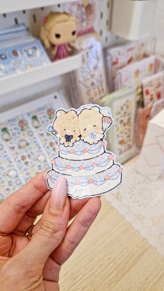 🤍 Wedding Cake Glitter 🤍