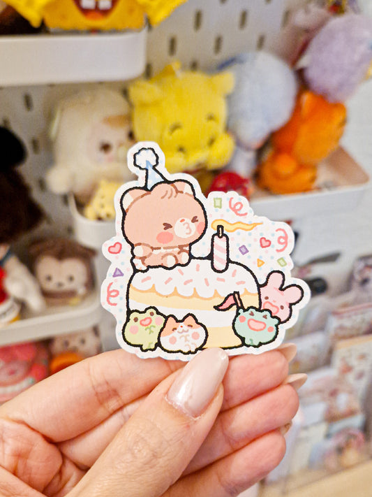 Birthday Cake Sticker