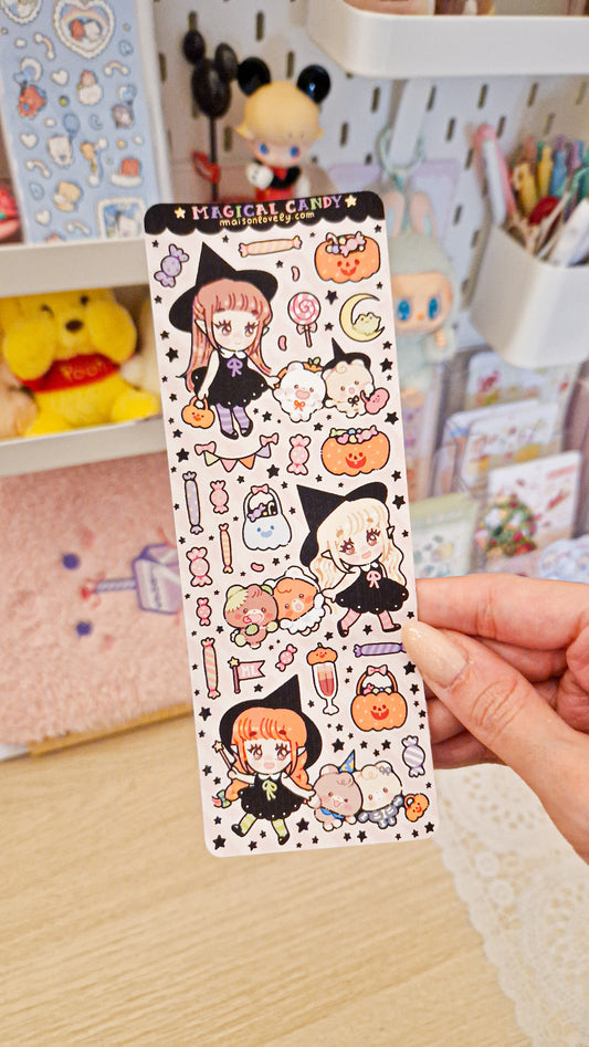 🖤 Magical Candy Stickers Sheet 🍭