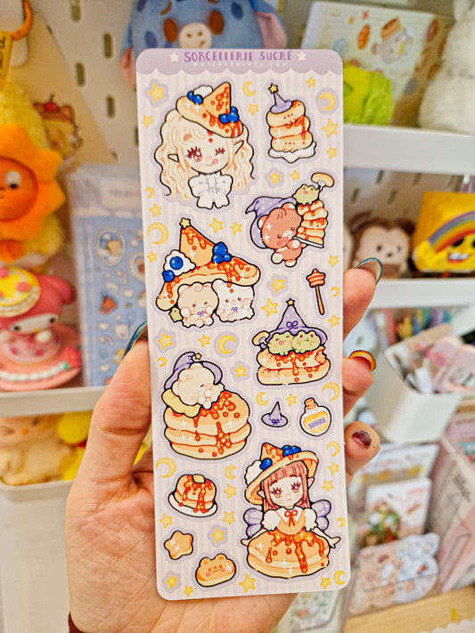 💜 Witchy Pancakes Stickers Sheet 🥞