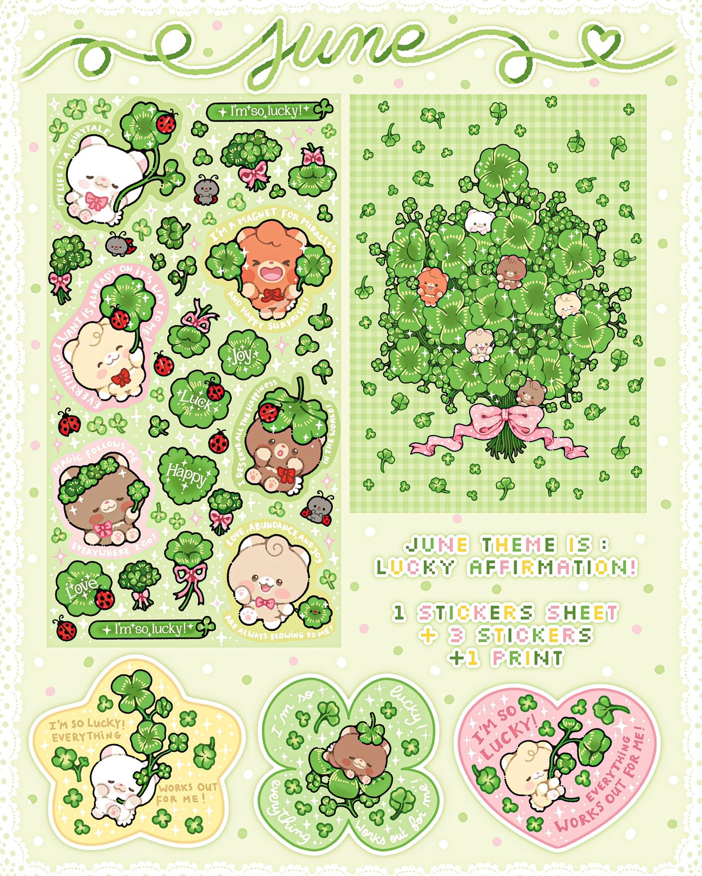 🍀 Ko-Fi June 2024 Leftovers 💚
