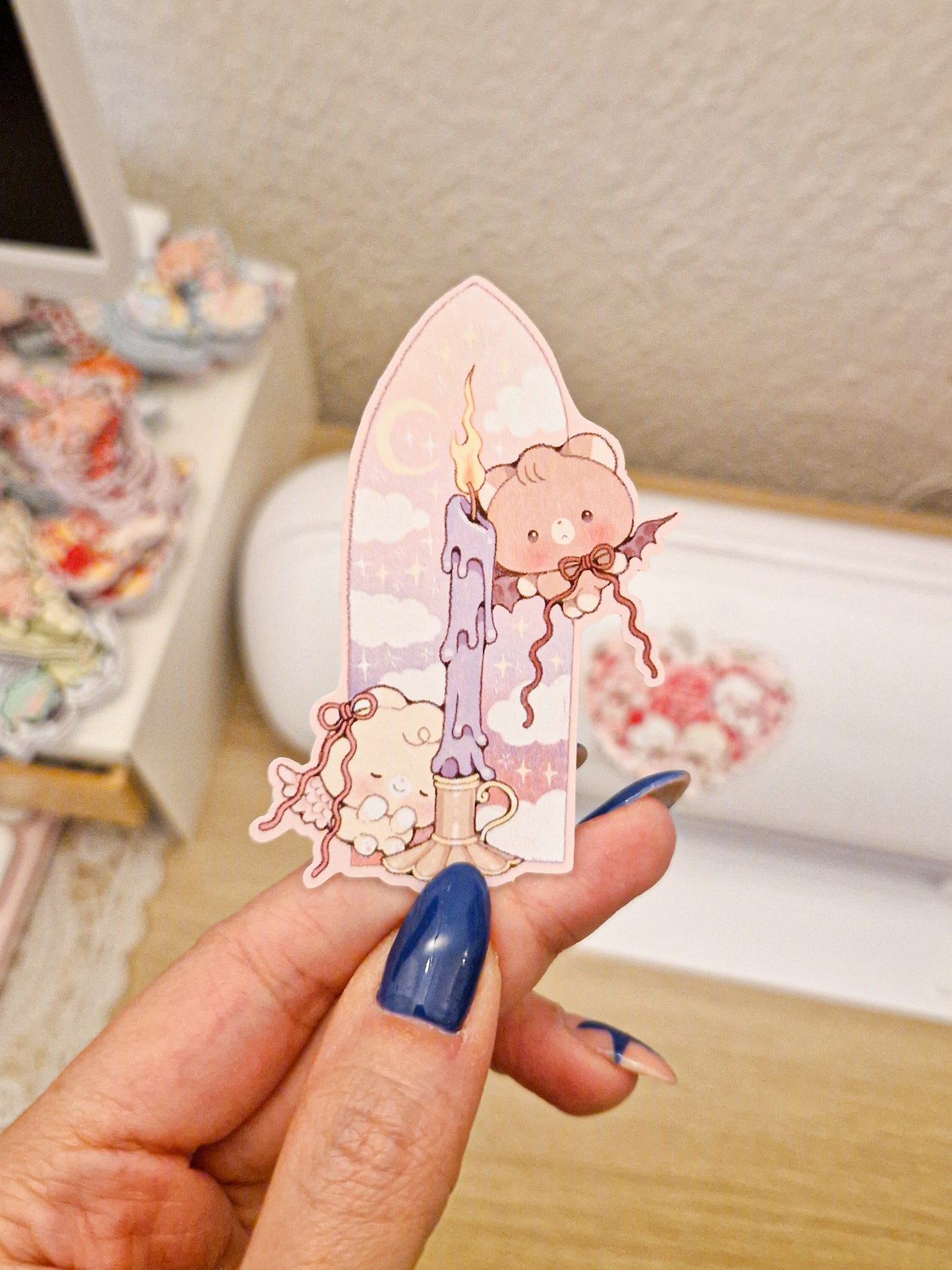 Moonlight Bears Sticker
