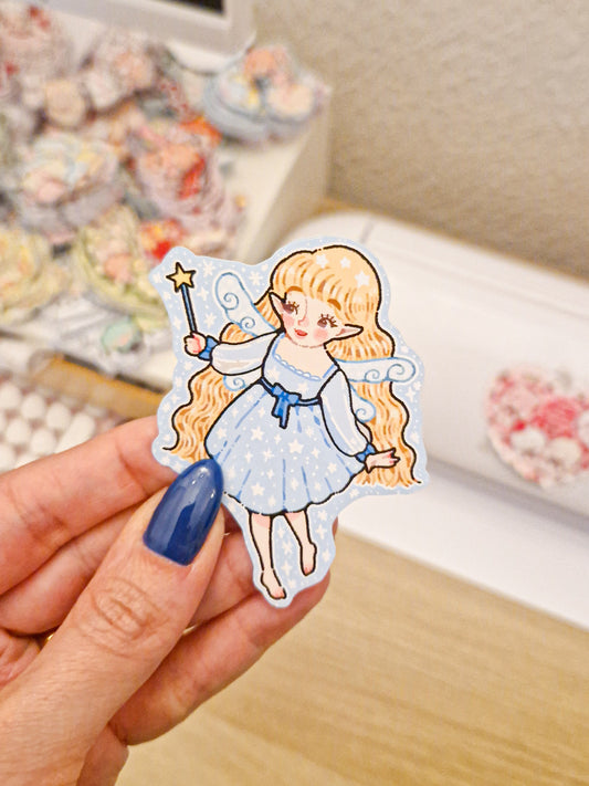 Fée bleue stickers