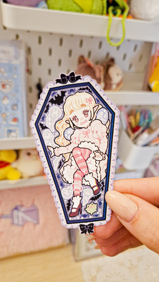 ⚰️ Coffin Fairy Stickers 🕸