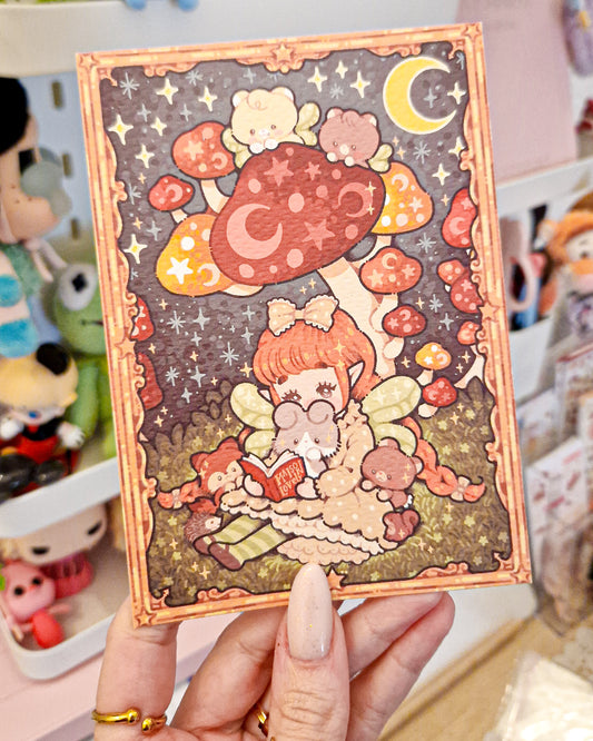 🍄 Vintage Fairytale Print🌙