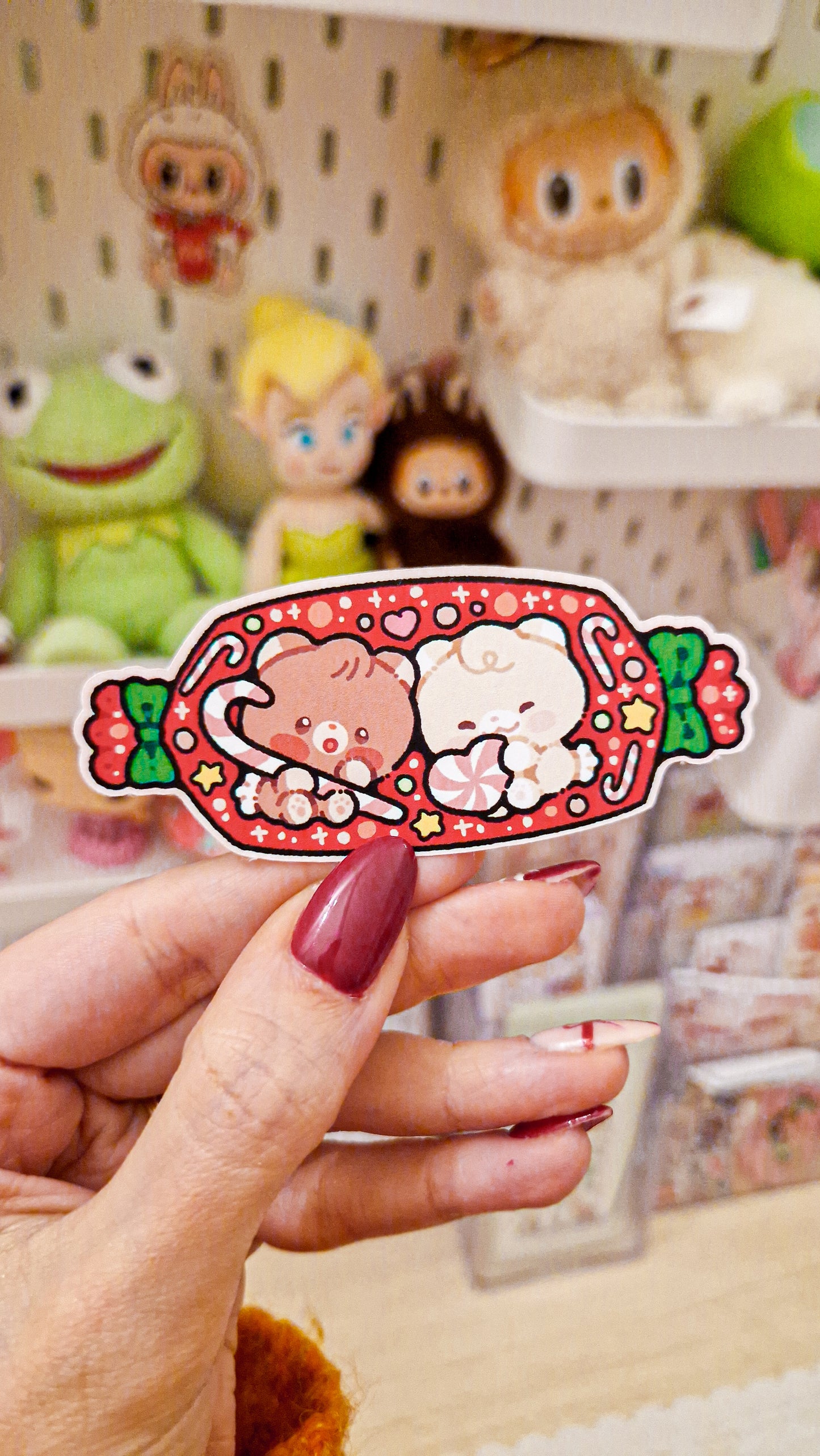 ❤️ Christmas Candy Teddies 🍬