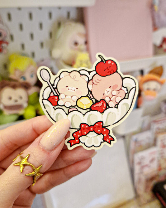🍒 Fruit Salad Teddy Stickers 🍓