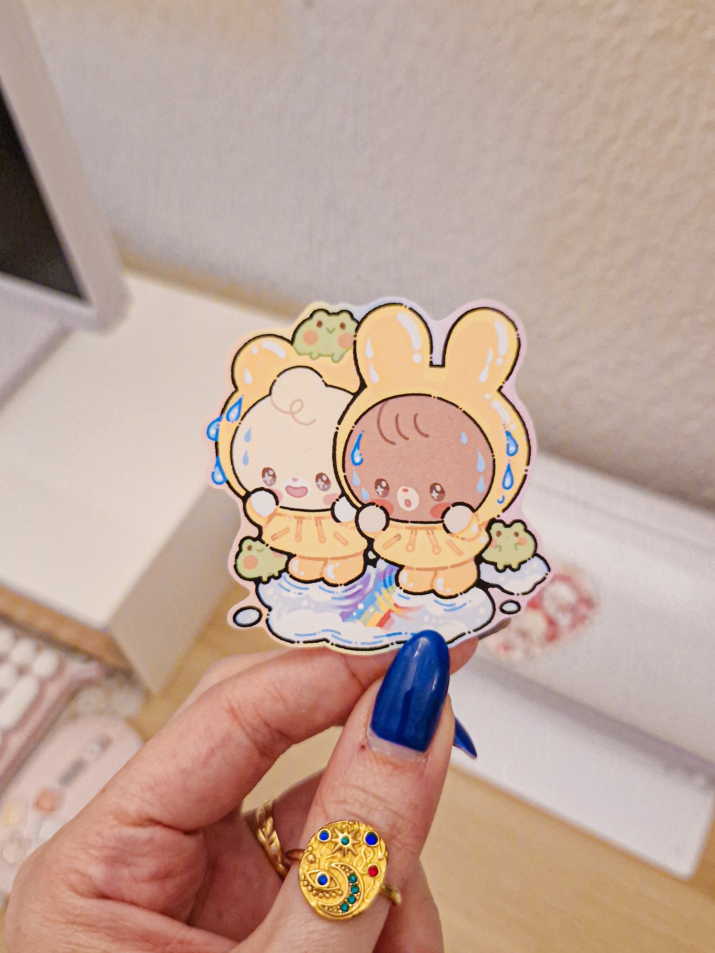 Rainbow Rain Sticker