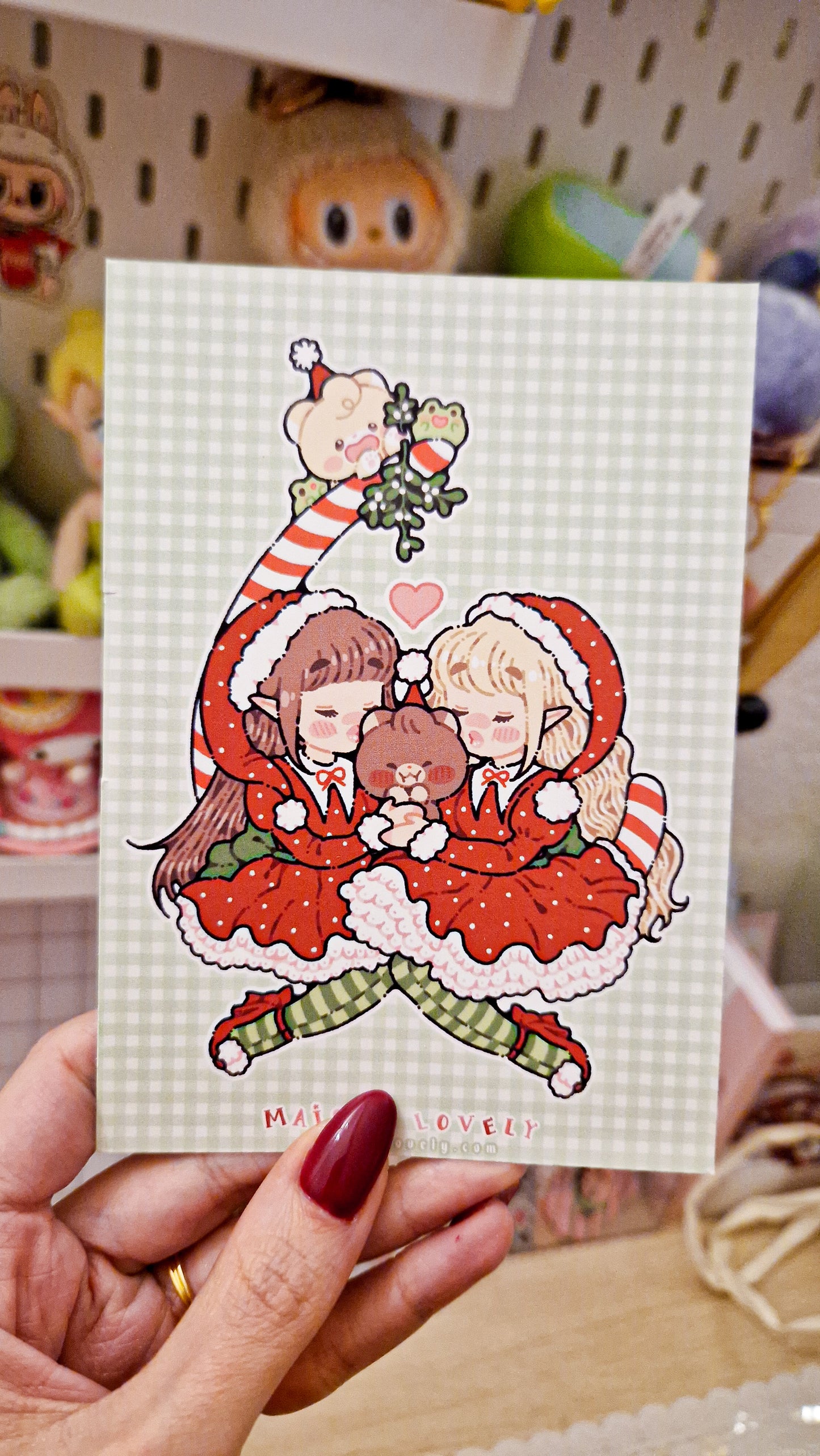💚 Candy Cane Christmas Print💚
