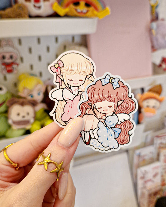 🩷 Coco & Lala Duo Stickers 💙