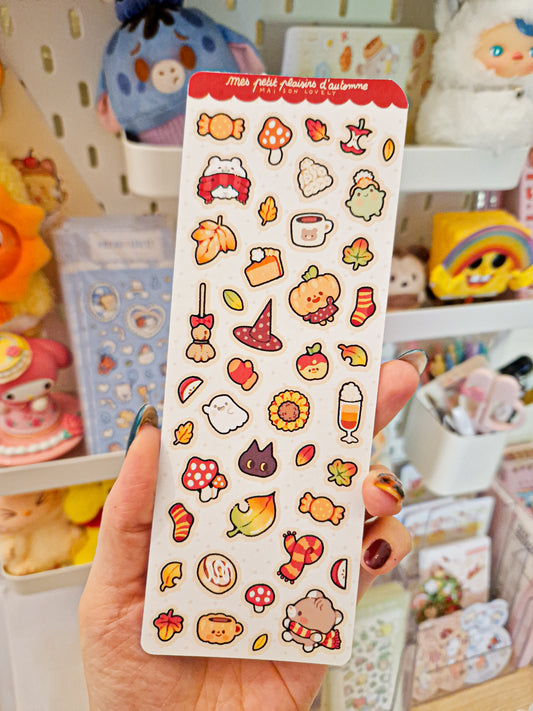🍂 Fall Things Stickers Sheet 🍁