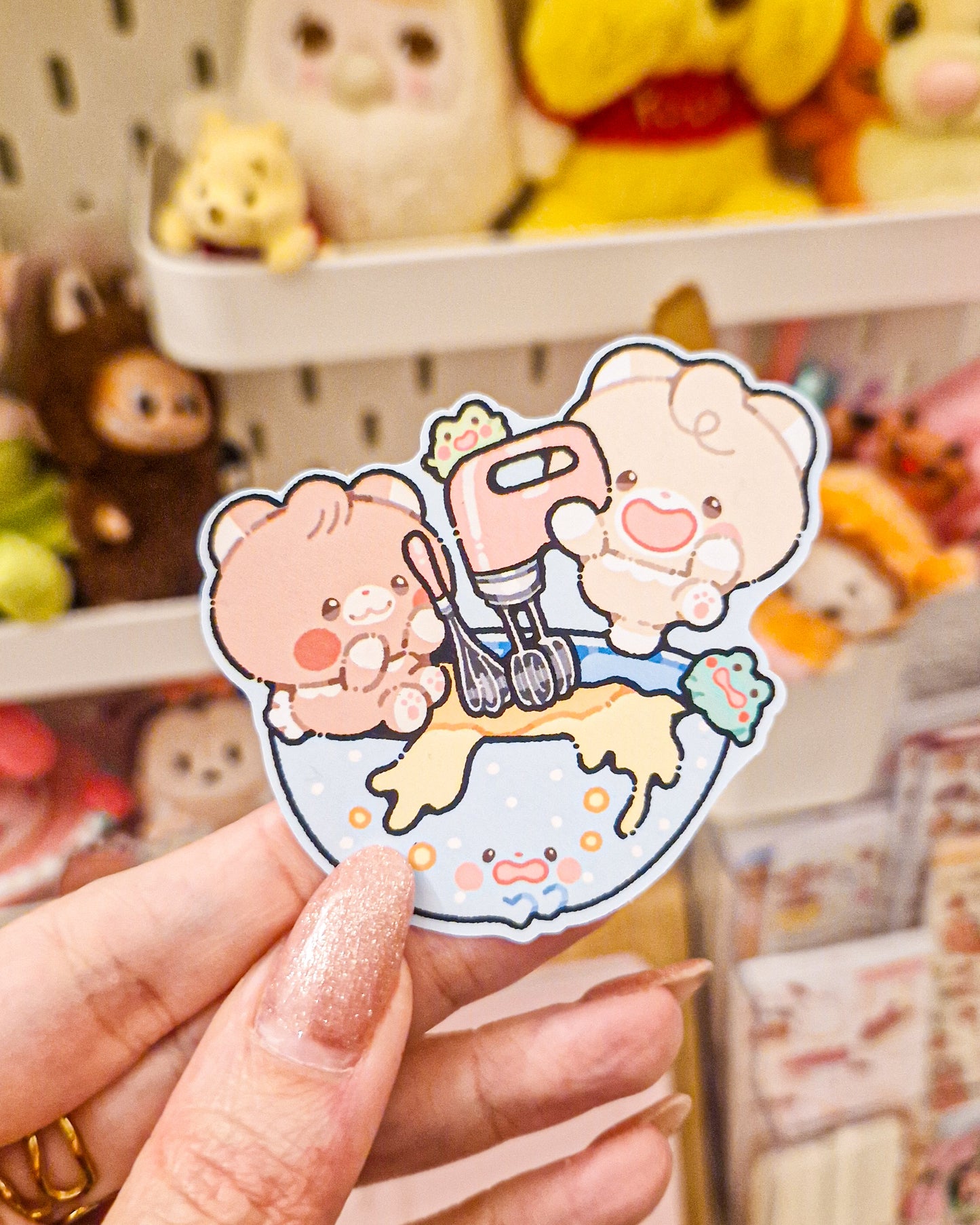 🎂 Baking Bears Sticker 🍴