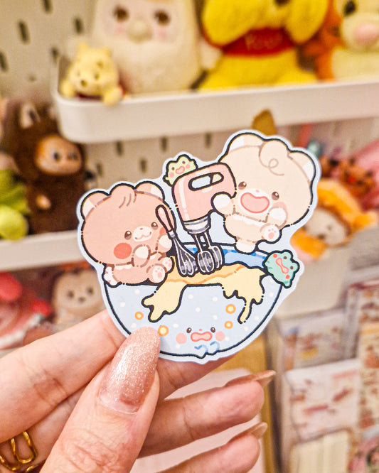 🎂 Baking Bears Sticker 🍴