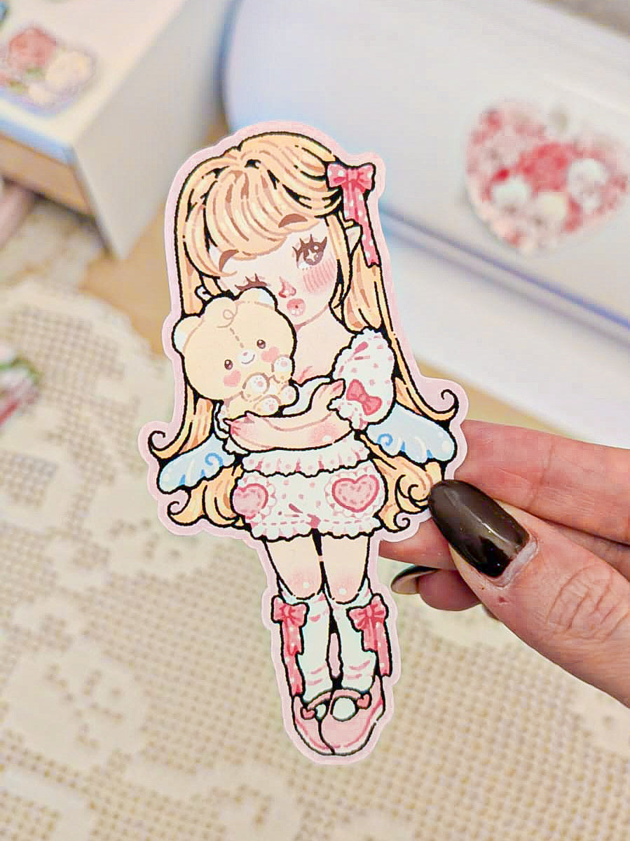 Big Teddy Fairy Sticker