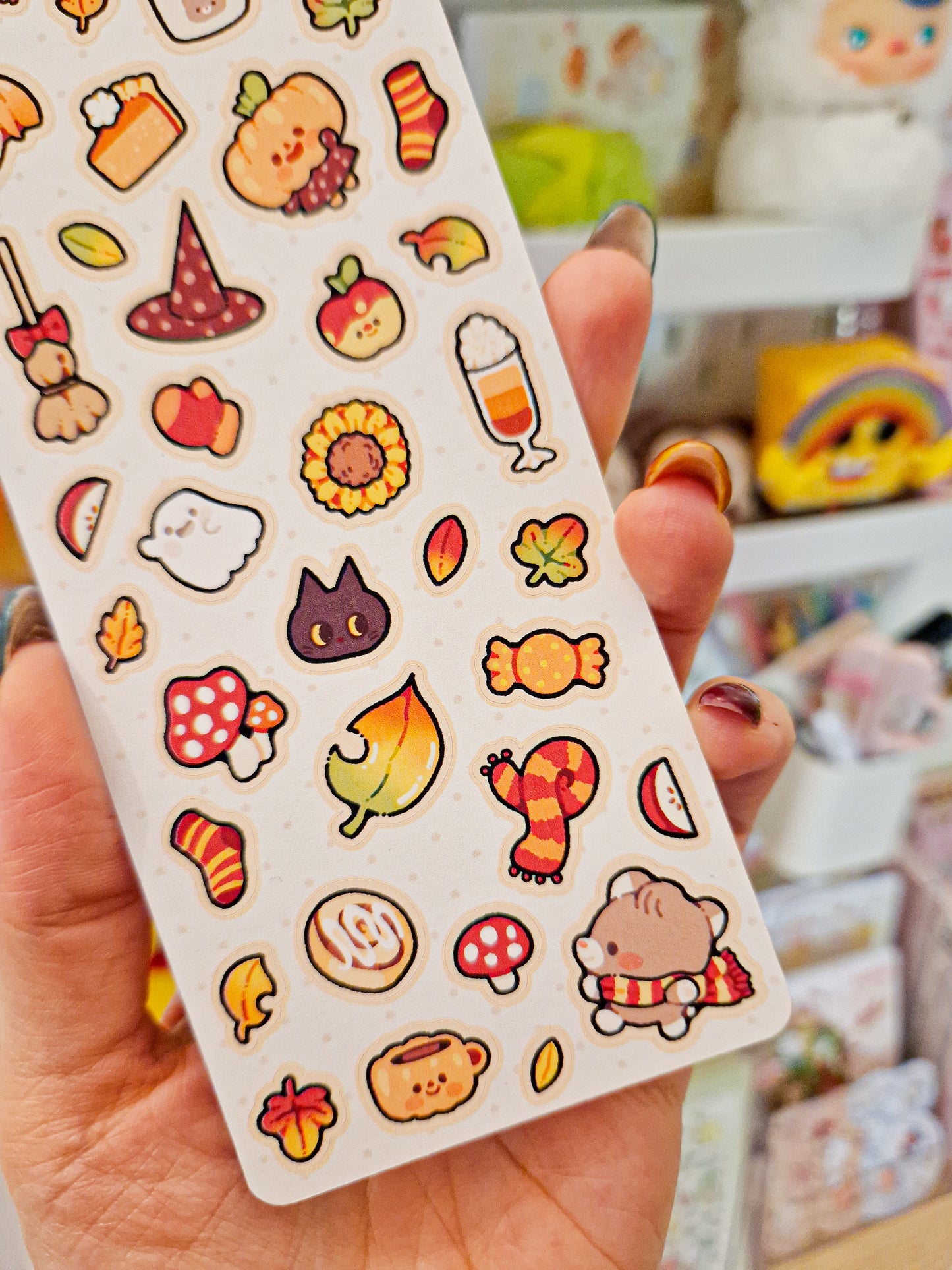 🍂 Fall Things Stickers Sheet 🍁