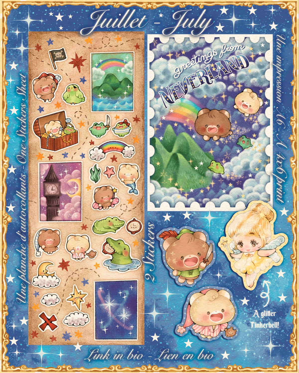 July Peter Pan Pack