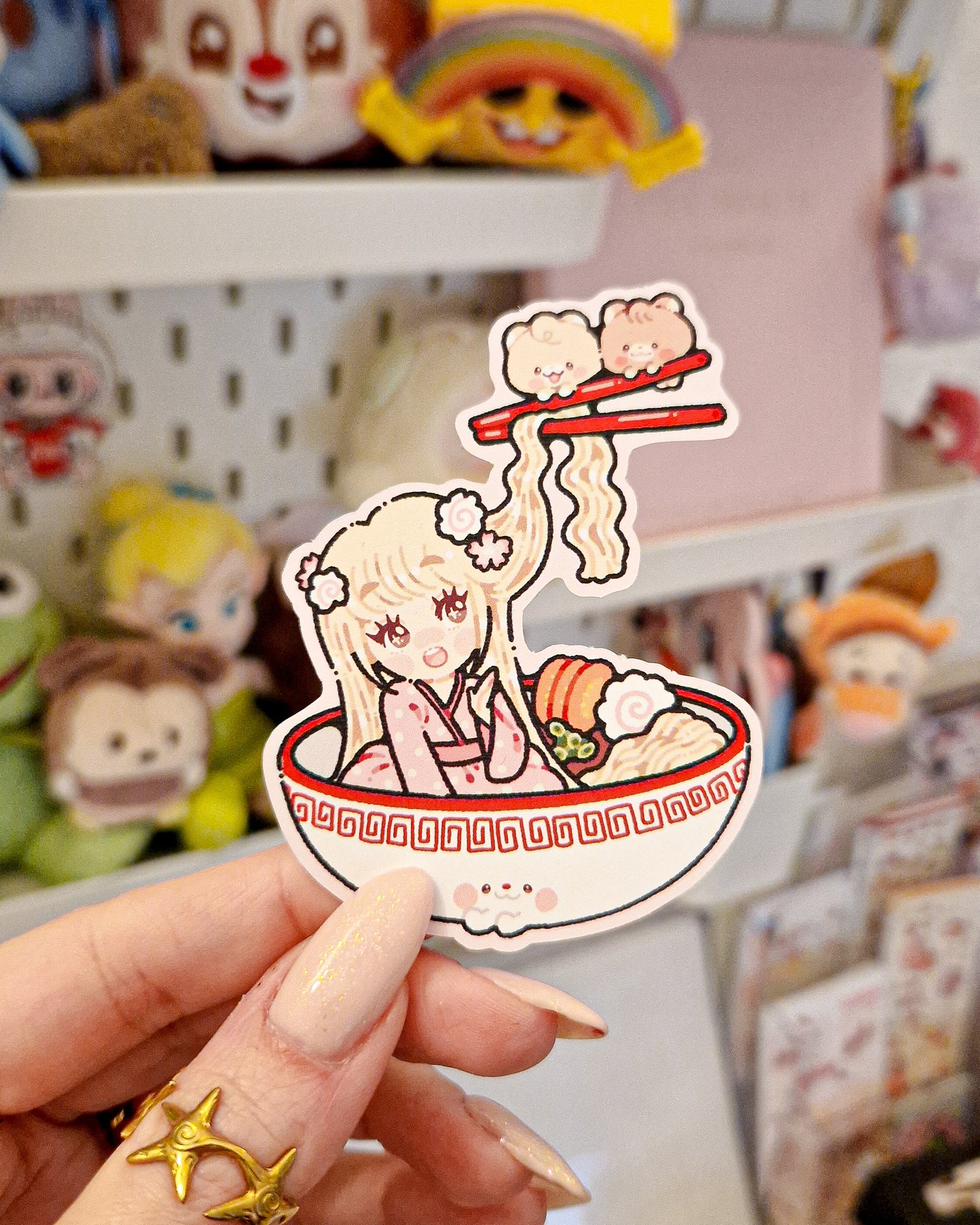 🍥 Ramen Fairy Stickers 🍜