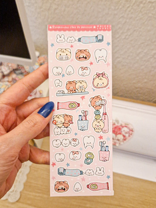 Dentist Stickers Sheet